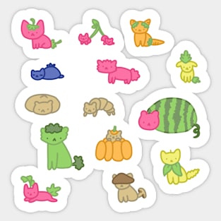 Fruity Kitties Sticker Pack Sticker